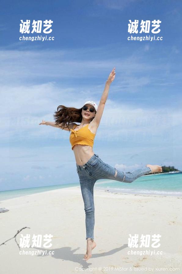MiStar魅妍社 - 小狐狸Kathryn的泳装美学——高清分享，连阳光都要暗掉一角！