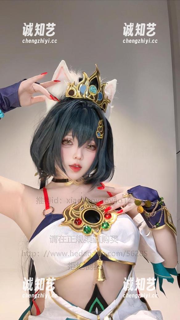 小瑶幺幺的日常：这个cos图集，得靠你一双慧眼才能发现美！