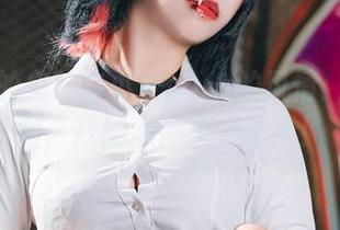 万圣节的鬼魅与小空sora的风情：观看原图，我的心都被抓走了！