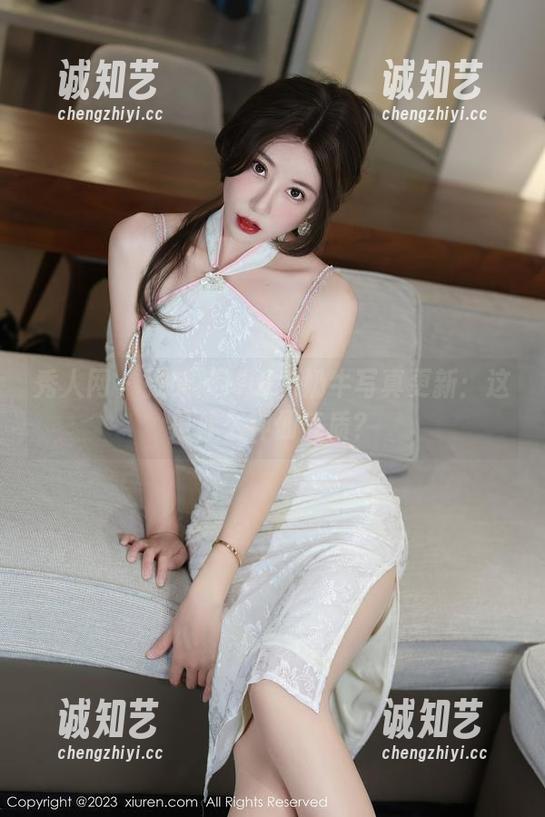秀人网 - 张文妍MuLA奶牛写真更新：这是什么神仙气质？