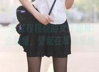 秀人网 – 透过程程程的女仆视角：美图那么缱绻，壁纸在耳边呢喃