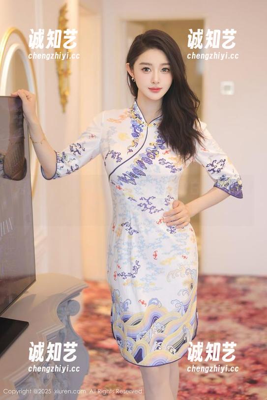 秀人网 - 糯美子MINIbabe的白衬衫福利写真，一个字：惊！