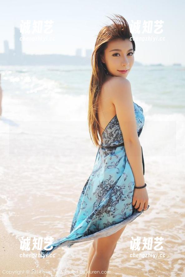美媛馆 - 杨晓青儿网袜写真集，原图里藏着的不只是腿