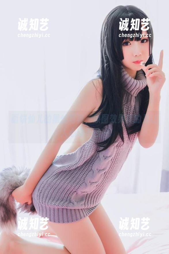 面饼仙儿的黑丝写真，原图效果真的是让人心动不已～